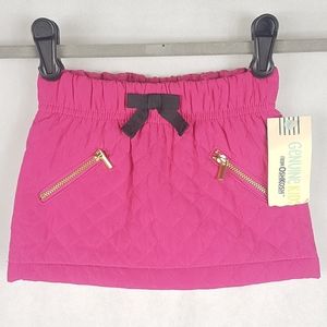 NWT OshKosh Infant Girls Vivid Pink Skirt 12 Month